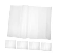 DIYEAH 5 piezas Cubiertas Transparentes para Libros Pack de Fundas Impermeables de Plástico para Cuadernos y Libros Escolares
