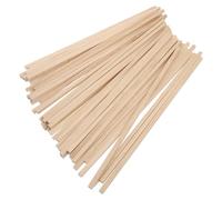 DIYEAH 50 Palitos de Madera Cuadrados para Manualidades Diy, Material Sintético Duradero para Proyectos de Bricolaje y Artesanías Hechas a Mano