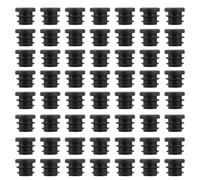 DIYEAH 50 Tapones de plástico para Patas de Silla: Insertos de Tubo de 20 mm/1" para Patas de Silla y taburetes de Mesa. Protectores deslizantes para Muebles y Tapones de Mesa para el hogar y la