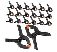 DIYEAH 50piezas Clips de Fondo de Foto Abrazaderas de Resorte Plástico para Soportes de Telones de Fondo para Fotografia y Manualidades