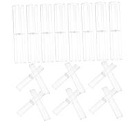 DIYEAH 50piezas Estuches para Bolígrafos Individuales Cajas para Bolígrafos Transparentes Estuches Vacíos para Lápices Organizador de Escritorio para Oficina y Escuela