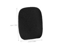DIYEAH 50piezas Funda De Esponja Para Micrófono Reducción De Ruido Accesorios Para Micrófono De Solapa Para Grabaciones y Presentaciones