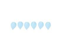DIYEAH 560 Piezas Acrílicos Esmerilados Azul para Decoración de Joyas y Accesorios de Cabello Diy Material de Manualidades con Agujero para Bodas