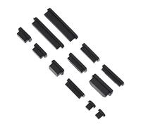 DIYEAH 5juegos Tapón Antipolvo para Portátil Cubierta de Tapón de Puerto de Computadora Compatible con Portátil Air Uso Diario Oficina