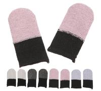 DIYEAH 5pares Antideslizantes para Móviles Fundas para Pulgares De Alta Sensibilidad Protector para Dedos De Pantallas Táctiles para Jugar Videojuegos