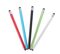 DIYEAH 5piezas Lápiz Capacitivo para Smartphone Lápiz de Precisión para Tableta Táctil para Pantalla Capacitivo de Doble Cabezal para Escribir Tablets y Pantallas Táctiles
