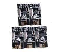 DIYEAH 5piezas Módulo Transceptor Inalámbrico Antena Nrfl De GHz para Proyectos Electrónicos Unidades para Comunicación Inalámbrica Dispositivos Electrónicos