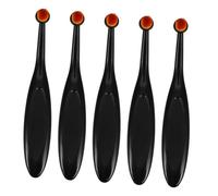 DIYEAH 5piezas Pincel para Mezclar Tinta Pequeño para Difuminar Tarjetas Color Negro Herramienta para Dibujar y Manualidades Tinta