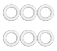 DIYEAH 6 Anillos de Espuma Sólidos 21,7x4,4 Cm para Manualidades Diy, Círculos de Espuma para Pintar, Decoración de Escritorio y Suministros Creativos de Bricolaje