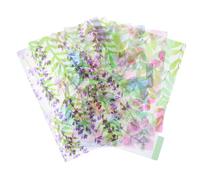 DIYEAH 6 hojas Separadores para Carpetas con Pestañas Extraíbles Divisorias de Índice para Cuadernos y Organizadores Personales de Unidades para Archivadores de Anillas