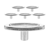 DIYEAH 6 Piezas Llave de Cuerda para Caja de Música Estándar Mini Pomos Metal Plateados 10 MM Repuestos para Mecanismo Cuerda DIY Accesorios Reparación y Creación