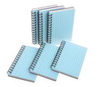 DIYEAH 6 Piezas Mini Notas Coloridas para Escritura Dibujo y de Ideas Notepad de Bolsillo Resistente para Estudiantes y Profesionales
