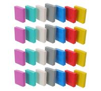 DIYEAH 60 Unidades Borrador de Dibujo Moldeable para Grafito y Carbón, Resistente a Grietas, Tamaño 4.50x3.50x1.00cm, Adecuado para Estudiantes y Usuarios en Escuela y Aula de Arte Estilo