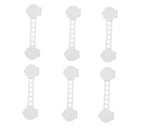 DIYEAH 6piezas Bloqueo De Seguridad Para Pestillos Para Cerraduras De Seguridad Para Bebés Para Puertas Casa Abran Peligrosamente De