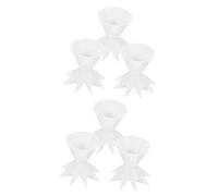 DIYEAH 6piezas Tazas Para Vertido De Pintura Cubos Divididos Reutilizables Para Pintura Accesorios De Arte Para Técnicas De Vertido