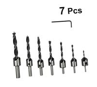 DIYEAH 7 Piezas De Brocas Avellanadas Para Desbarbar Y Achaflanar