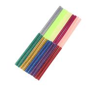 DIYEAH 72piezas Barras De Pegamento Termofusible De Colores Purpurina Mini Para Manualidades y Reparación Fácil De Usar