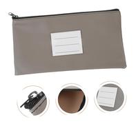 DIYEAH 8 Piezas Bolsa Organizadora de Archivos PU Resistente con Unidades para Oficina y Recibos Portátil y Reutilizable para Docentes y Personal Bancario