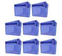 DIYEAH 8 Piezas Cubierta Antideslizante de Goma para Pies de Escalera de Mano, Soporte Estable y Resistente para Trabajo en Construcción y Gestión de Almacenes