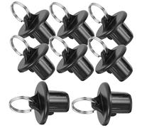 DIYEAH 8 Piezas De Cuerda Resistente Al Viento con Hebillas Elásticas De Ataduras Kit De Cables para Sombrillas Accesorios De Cuerda Elástica con Cordón con Tope Elástico