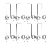 DIYEAH 8 Piezas Resortes de Torsión Inoxidable Accesorios de Reemplazo para Tapa de Basura V Shape para Reparación Diy Hogar y Oficina