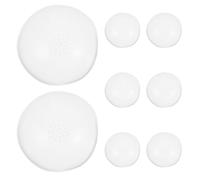 DIYEAH 8 protectores de cabeza de silicona para muñecas, antideslizantes, transparentes, para pelucas de 22 a 24 cm de circunferencia.