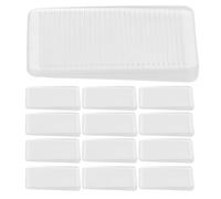 DIYEAH 8piezas Mantel De Cuña Transparente para Muebles Ajustable para Patas De Mesas y Suelos Irregulares Protege Los Suelos De Arañazos para Puertas De Armarios y Electrodomésticos