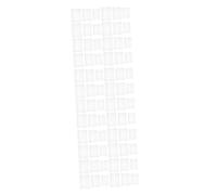DIYEAH 90 Piezas Fundas Transparentes para Libros Protectores Película Plástica Engrosada para Cubiertas Claras para Cuadernos y Libros Escolares Protección Resistente y Versátil