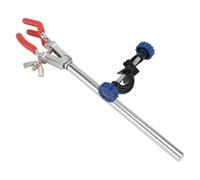 DIYEAH Abrazadera de Laboratorio Clip de Soporte Fácil de Transportar de Aleación de Zinc para Sujetar Vasos y Matraces para Experiencias de Aprendizaje y Uso en Laboratorio