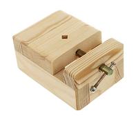 DIYEAH Abrazadera de Madera para Tallado de Sellos, Dispositivo de Fijación Práctica para Grabado en Piedra y Madera, Herramienta Manual para Artesanía y Bricolaje, Accesorio para Tallar