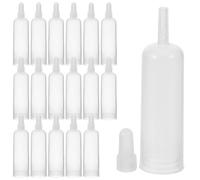 DIYEAH Abridor de Ampollas Reutilizable 5 Ml, Gotero Pe Transparente y Flexible, Pack de 20 Unidades, Herramienta Portátil para Cuidado y Apertura Segura de Ampollas Médicas