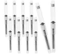 DIYEAH Absorbedor de Tinta Pack de 10 Piezas de Plástico Blanco para Pluma Estilográfica Reutilizable para Uso Escolar y Oficina