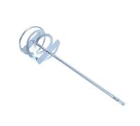 DIYEAH Accesorio mezclador galvanizado para cemento, hormigón, mortero y pintura. Mezclador de lechada reutilizable con varilla mezcladora multifuncional para uso doméstico y profesional.