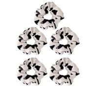 DIYEAH Accesorios Cabello 5 Piezas Diseño de Intestino Grueso, Coleteros para Mujer, Ideales para Deportes y Uso Diario