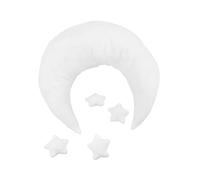 DIYEAH Accesorios para Fotografía de Bebés Conjunto de Almohadas para Colocar Género Neutro Forma de Estrella y Luna Decoración Estudio Fotográfico Sesión de Fotos de Recién Nacidos