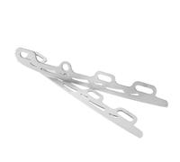 DIYEAH Acero Inoxidable Cuchillas de Repuesto, para Patines de Hielo | Tamaño 326mm, Montaje Tornillería Estándar, para Botas de Patinaje Artístico y Ruedas