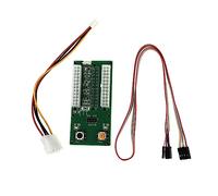 DIYEAH Adaptador De Alimentación Sincronizador De Arranque ATX para Pc Placa Iniciadora Múltiple Compatible con Fuentes De Energía Control Manual y Circuito Consumo