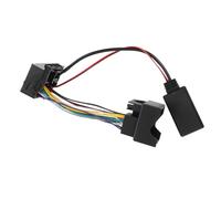 DIYEAH Adaptador de Audio para Coche con Micrófono de Alta Sensibilidad Compatible con Módulo de Música para Conexión Aux y Cambio Inteligente de Dispositivos