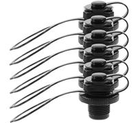 DIYEAH Adaptador de Válvula de Aire Rosca para Bote Inflable, 6 Unidades, Compatible Kayak, Canoa y Colchones de Aire, Accesorio de Repuesto para Bomba de Inflado y Escape Rápido