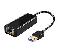 DIYEAH Adaptador USB Gigabit Ethernet para Ordenadores sin para Streaming y Compatible con Pc y Portátiles