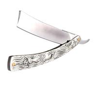 DIYEAH Afeitadora Manual de Estilo Vintage Metálica para Barba y Cabello, Fácil de Operar para Uso Doméstico y Profesional Estilo Aleatorio