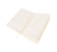 DIYEAH Agenda Diaria Tapa Para Planificación y Organización Cuaderno De Para y Gestión Del Notepad Resistente y Práctico Para y Profesionales