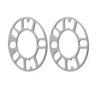 DIYEAH Aleación de Aluminio Espaciadores de Rueda 5mm 2 Piezas para Modificación de Ruedas de Automóvil y Mejora de Estabilidad