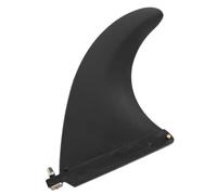 DIYEAH Aleta Central Desmontable para Tabla Paddle Surf Inflable, Quilla de 10 Pulgadas Negra con Tornillos, Accesorio para Kayak y Deportes Acuáticos, Mejora Estabilidad y Control