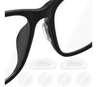 DIYEAH Almohadillas Nasales Para Gafas 5 Pares Antideslizantes Silicona Blanca Para Puente Nasal Uso Diario Gafas De Sol y Diseño Cómodo y Suave