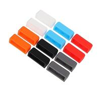 DIYEAH Anillos de Correa de Reloj de Silicona 12 Pcs para Relojes Inteligentes, Accesorios para Marcas Populares, Multicolor, 20mm, Retenedores Antideslizantes para Deporte y Uso Diario