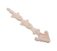 DIYEAH Aplique de Madera Tallada Europeo Decorativo para Muebles Puertas y Gabinetes Estilo Vintage Resistente y Reutilizable Fácil Instalación