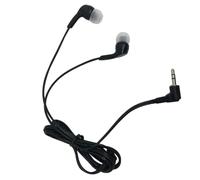 DIYEAH Auriculares Intraaurales Negros Cable de 3,5 Mm, Auriculares Intraaural Ligeros y Compactos para Teléfono Móvil y Ver Televisión, Diseño Ergonómico para Uso Diario