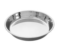 DIYEAH Bandeja para Cenizas, Bandeja de Chimenea de Acero Inoxidable, Redonda, Plateada, Gran Capacidad, Portátil y Fácil de Limpiar, para Parrillas de Camping y Actividades al Aire