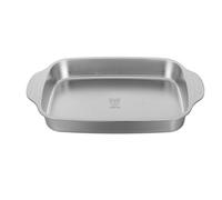 DIYEAH Bandeja para hornear pescado: placa para asar de acero inoxidable 316L con asas - Bandeja antiadherente apta para horno para mariscos - Plato para servir de la parrilla a la mesa para barbacoas
